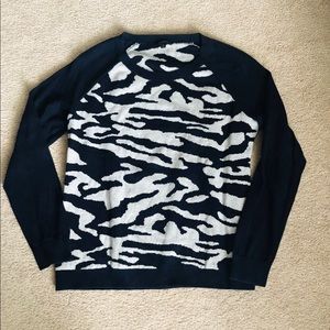 TALBOTS Camo Sweater